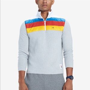 Tommy Hilfiger Men’s Anton Half-Zip Sweater
